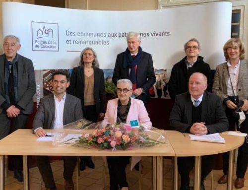 La convention entre l&rsquo;OPCI et l&rsquo;association des Petites Cités de Caractère® de France est signée !