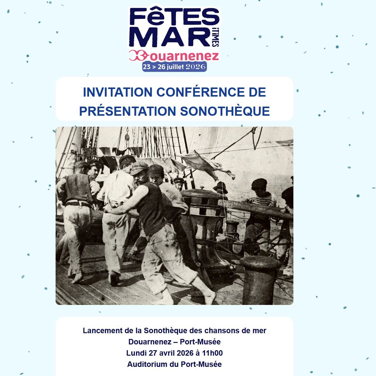 Invitation conférence