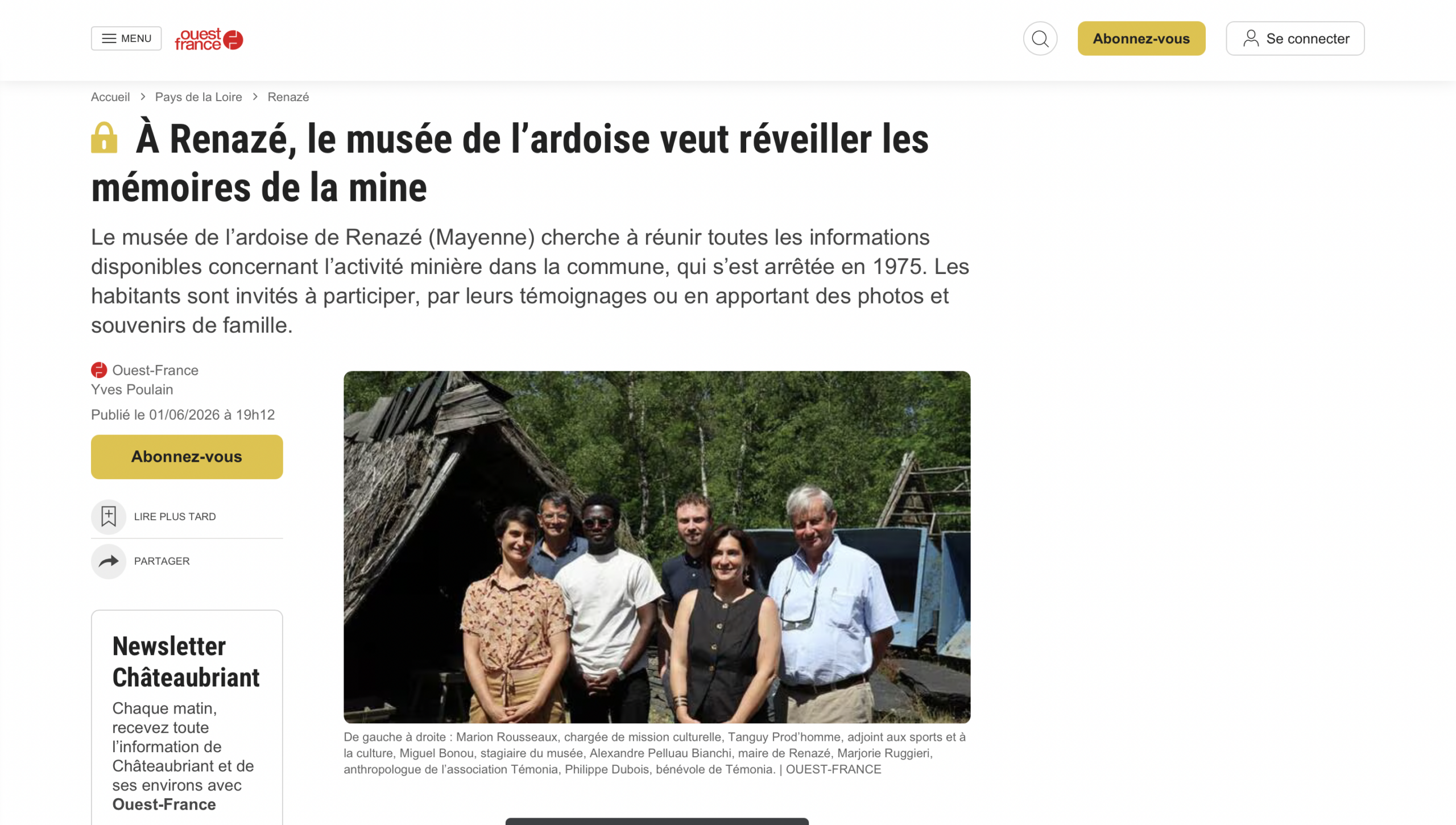 Le télégramme